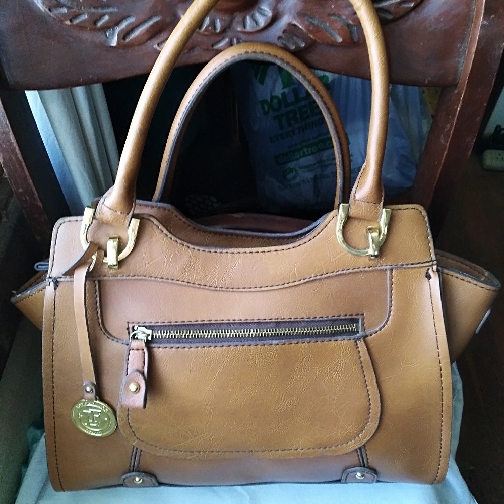 London Fog Tote Satchel Handbag